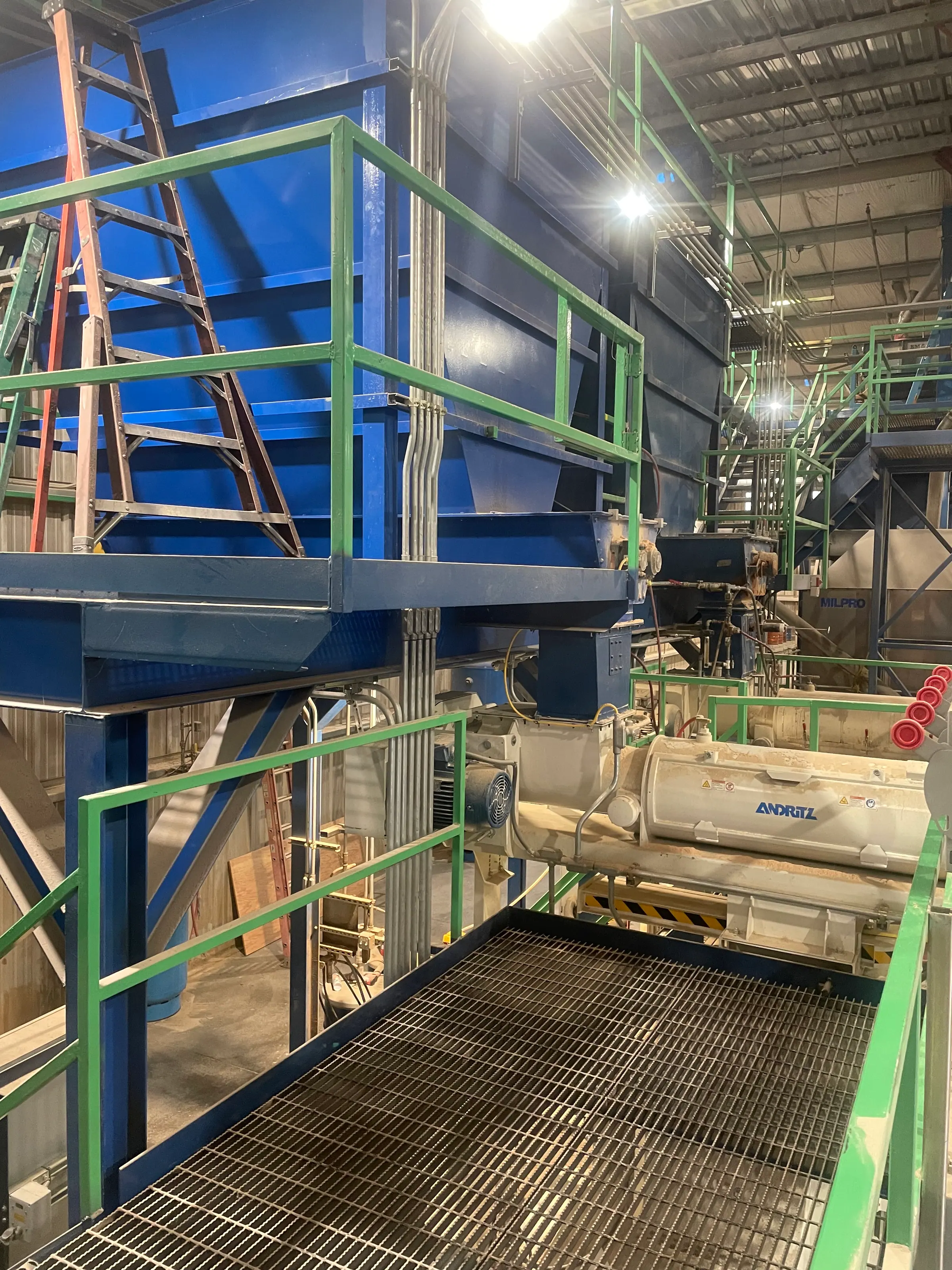 Frank Lumber pellet mill expansion, Mill City, photo 6