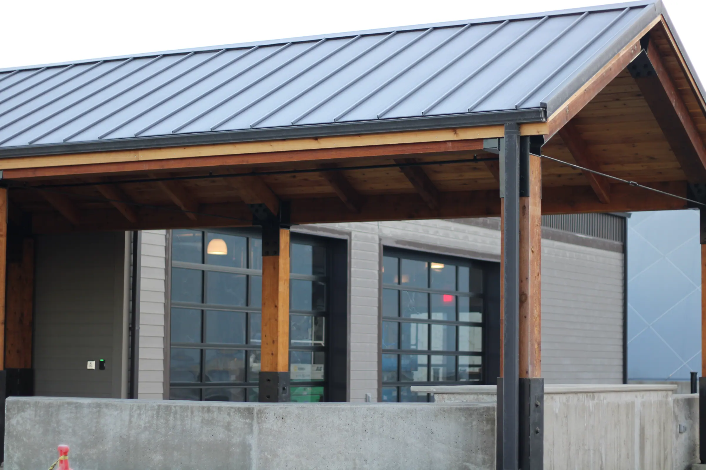 Knife River Training Center dome, Albany, photo 15