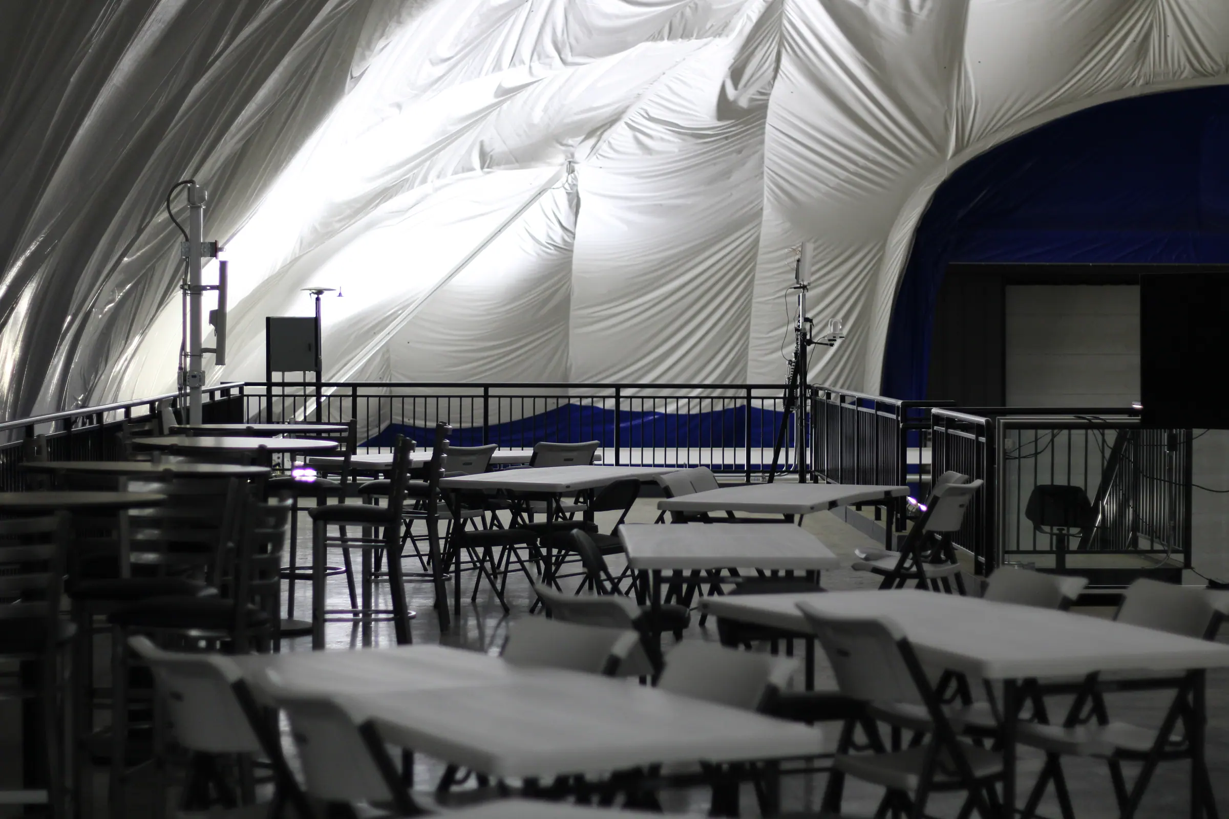 Knife River Training Center dome, Albany, photo 20