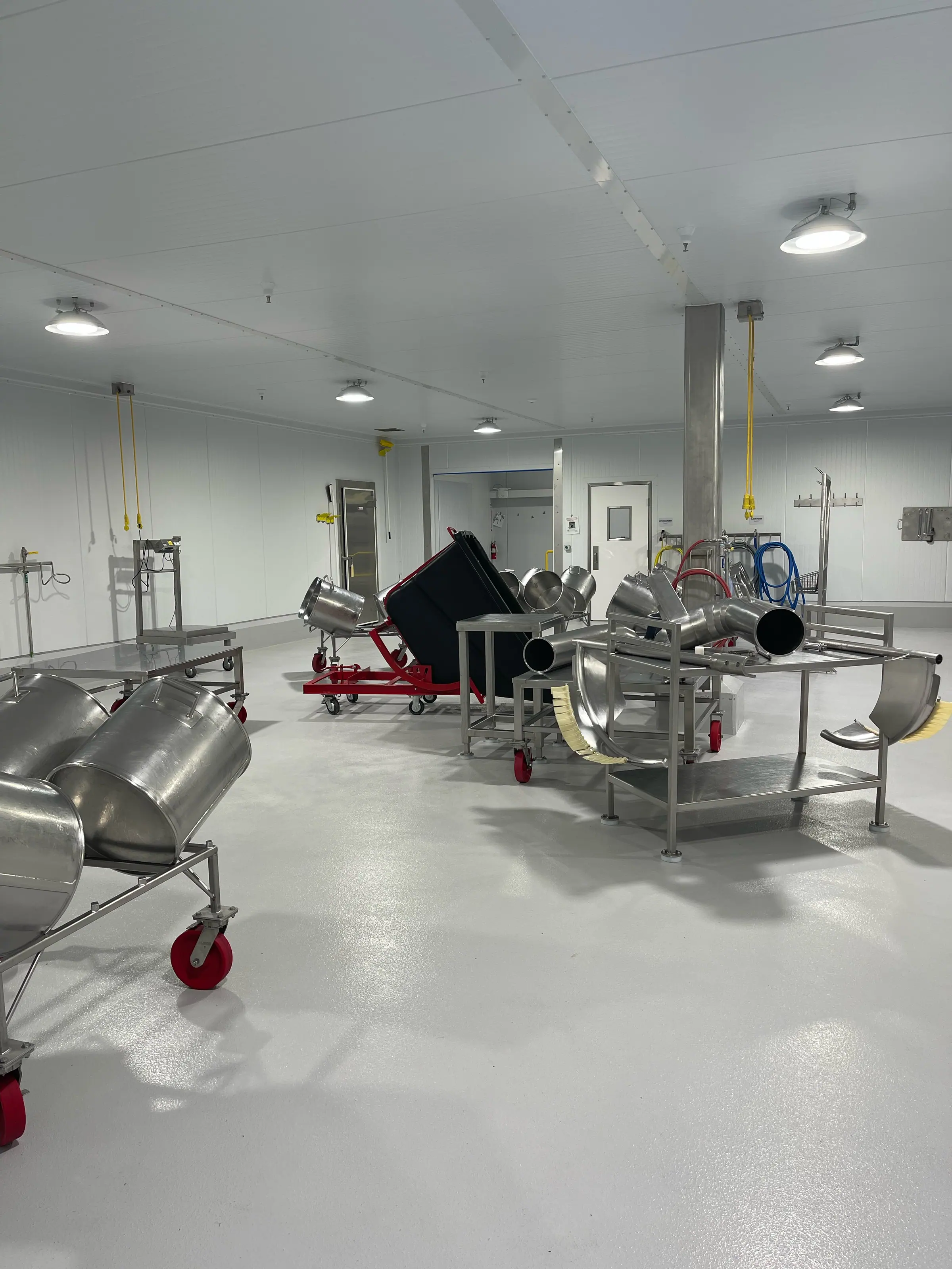Production floor at Oregon Freeze Dry