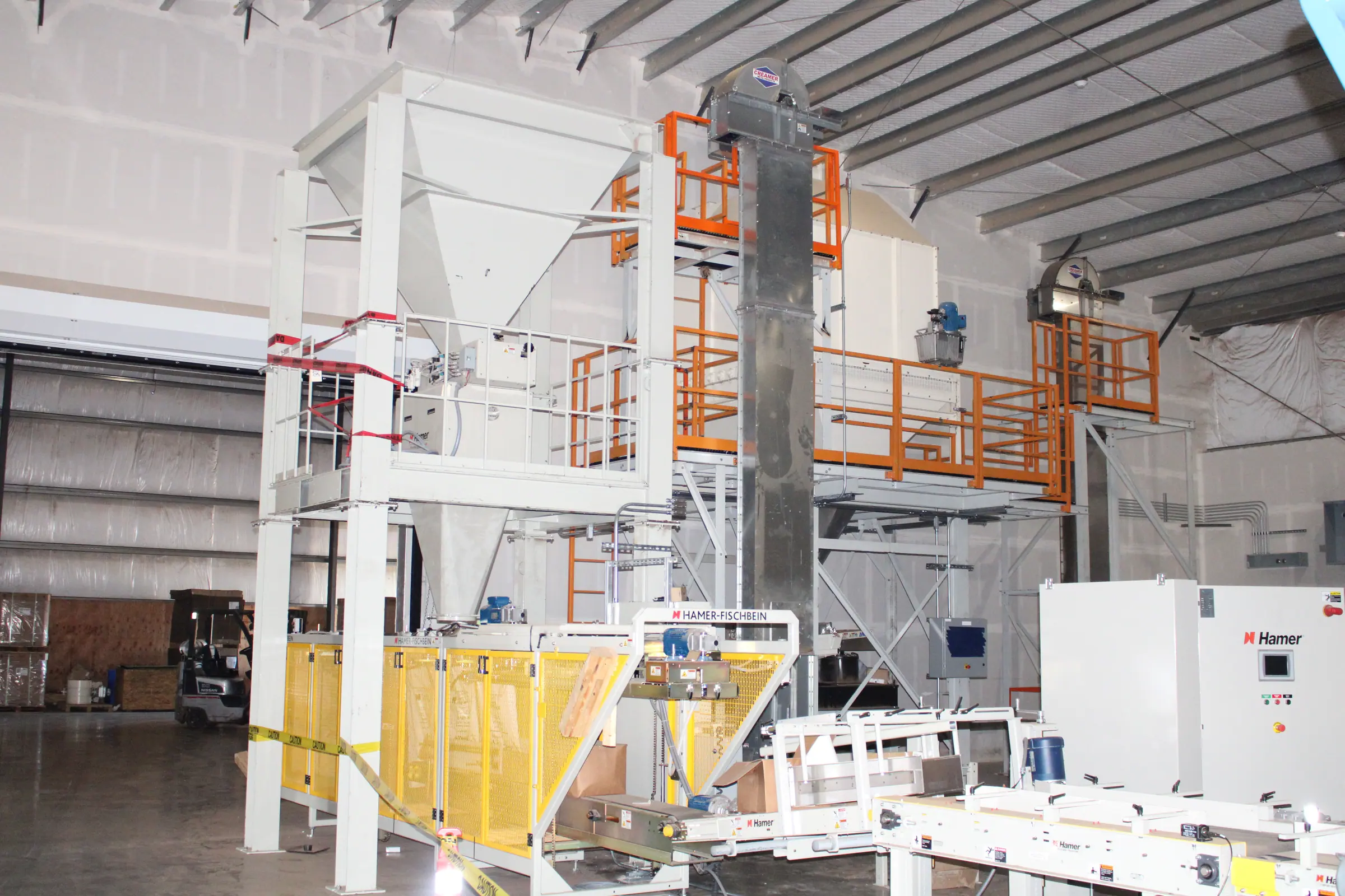 Bagging line and conveyors wired by Jimco at T2