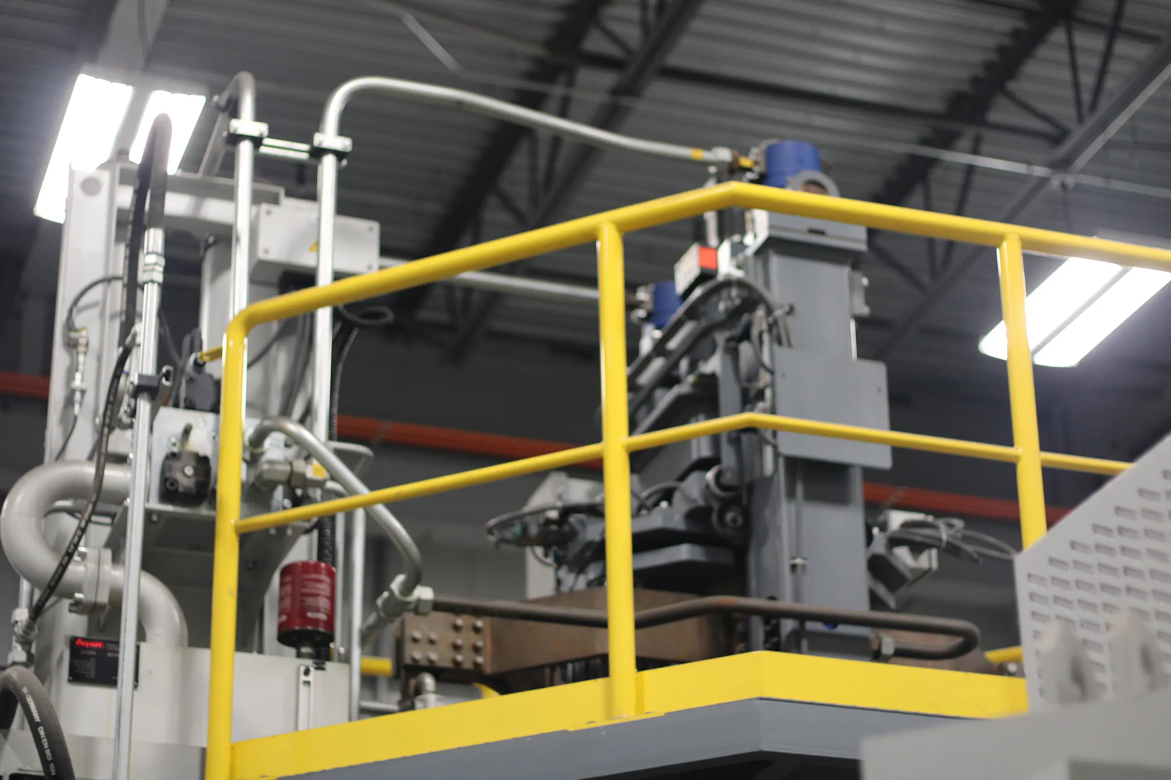 Furnace platform electrical at the Ti Squared foundry